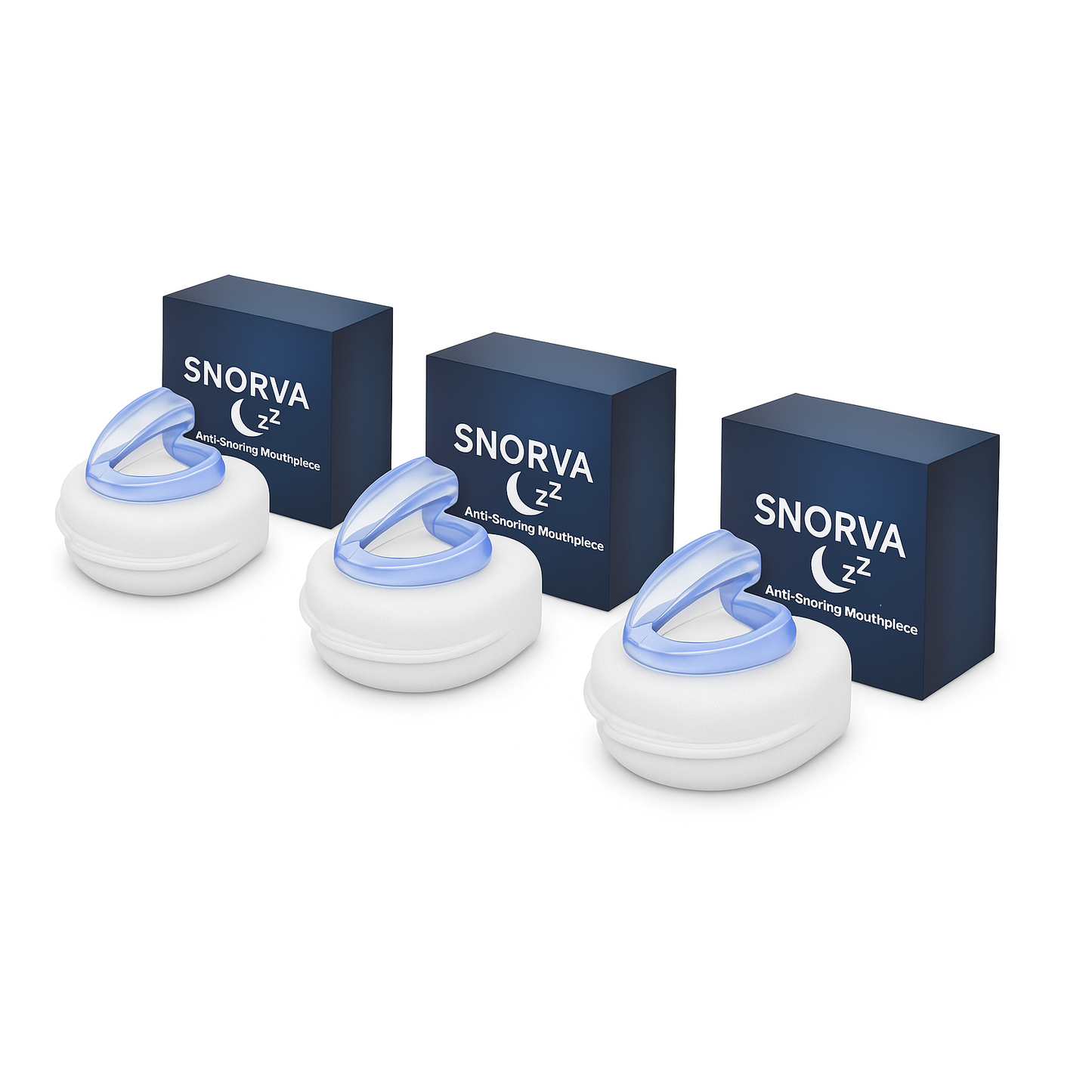 Snorva – Embout buccal anti-ronflement médical, discret et confortable